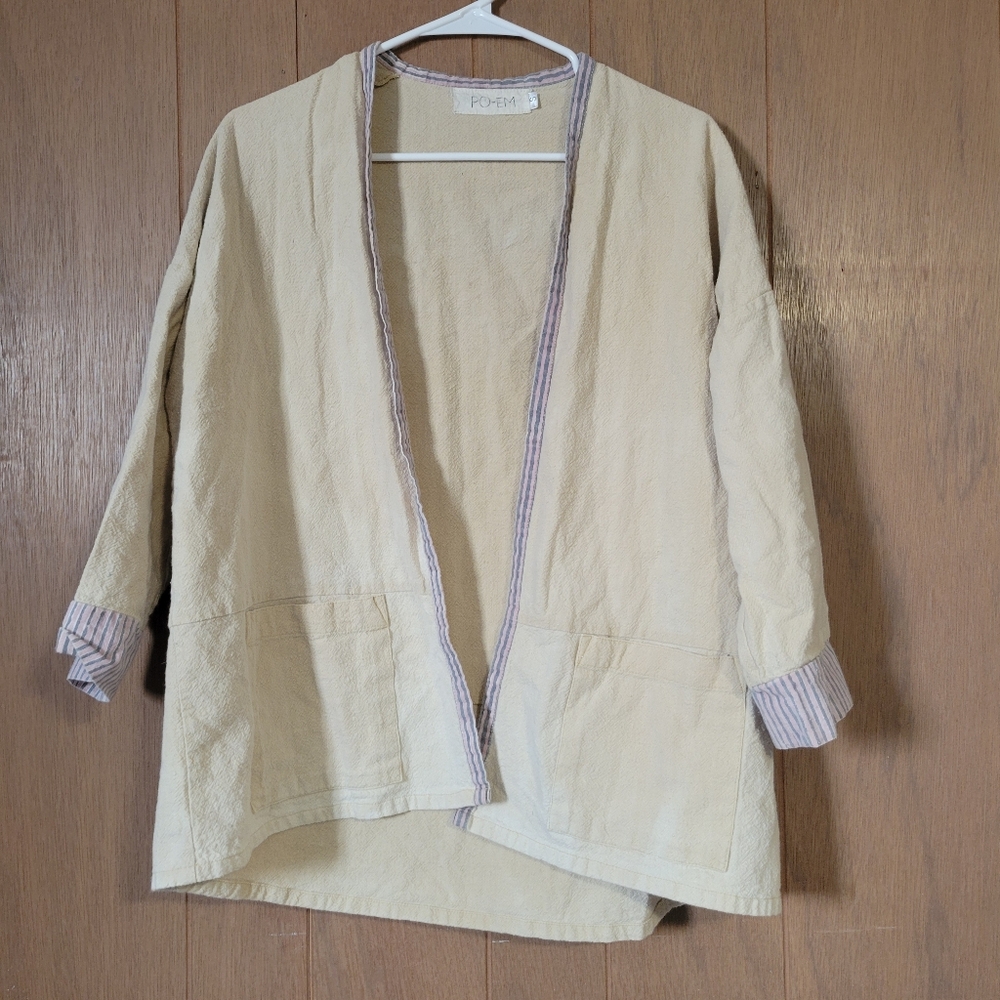 PO-EM Cotton Cardigan
